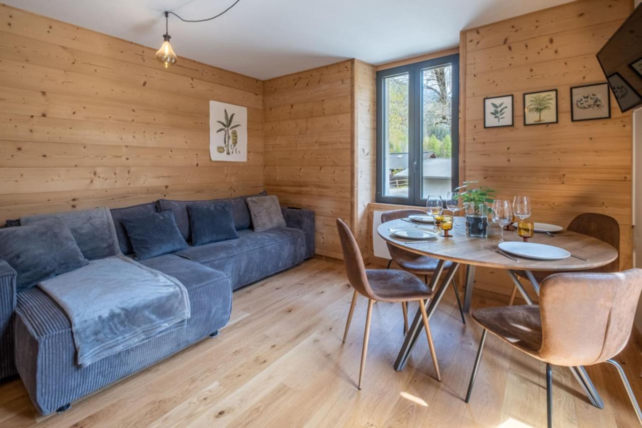 Newly Renovated Apartment With Mont Blanc View Chamonix Exterior photo